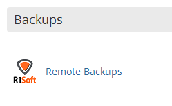 Remote Backups